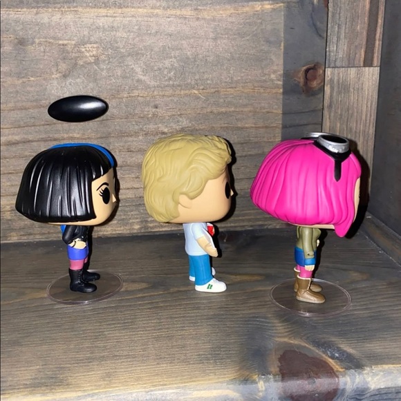 Funko pop Scott pilgrim lot of 3 vinyl figurines.